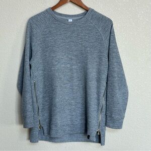 Varley Gray Crew Neck Sweater